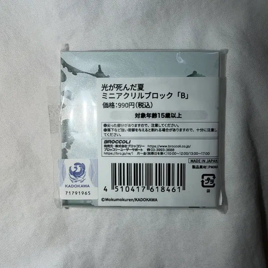 [BUNJANG] Hikaru Summer Dead Acrylic Block B Version / *급전 히죽여 아크릴 블록 B