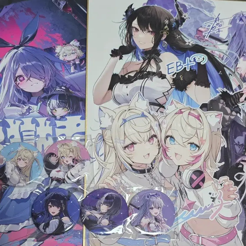 [BUNJANG] Hololive Kitada Mo Advent C105 Comic Market Goods Set / [판매] 홀로라이브 키타다 모 Advent 굿즈 세트 C105 코믹마켓