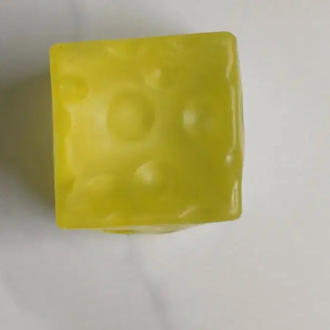 [BUNJANG] Clear Square Cheese Squishy / 급처 ) 사각 치즈 클리어 쫀쫀 슬랑이