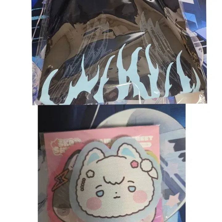 [BUNJANG] SCOCHISM Iro Cloud Short Sleeve T-Shirt &amp; Hair Sheet Set / 스코시즘 이로 클라우드 반팔티셔츠 스코시즘 헤어시트 양도