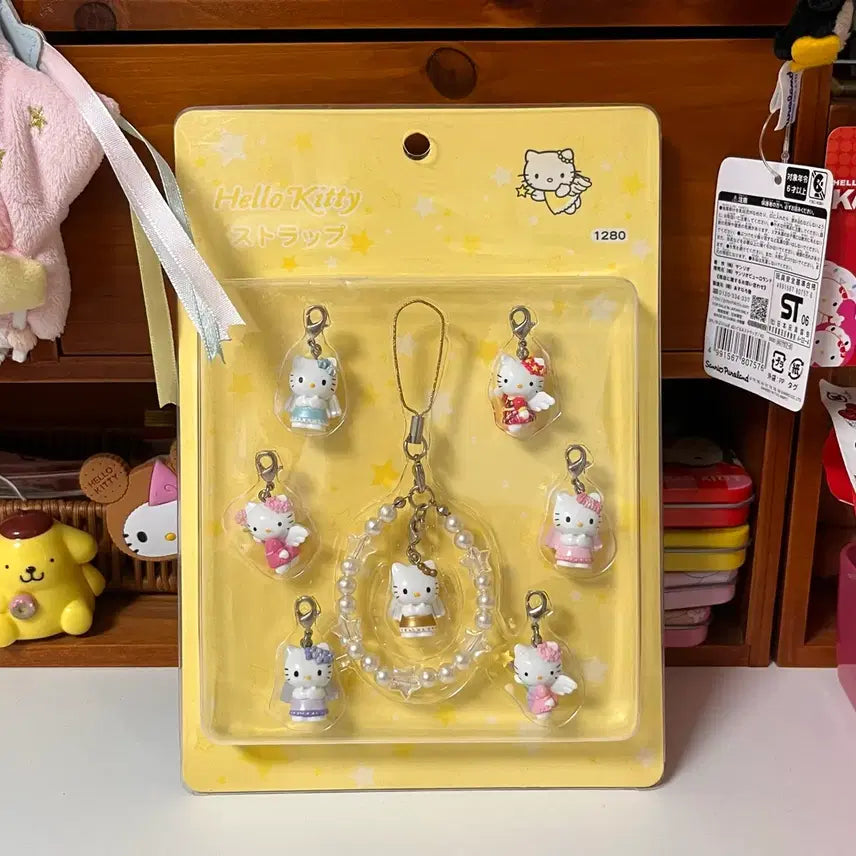 [BUNJANG] Sanrio Classic Angel Fairy Kitty Strap / 고전키티 엔젤키티 페어리키티 키티스트랩