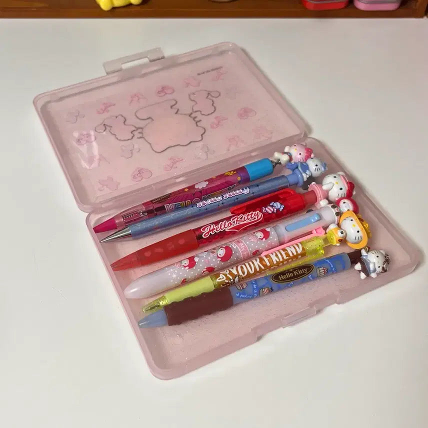 [BUNJANG] Vintage Hello Kitty Letter Box Pencil Case / 고전키티 보관함 레터보관함 필통