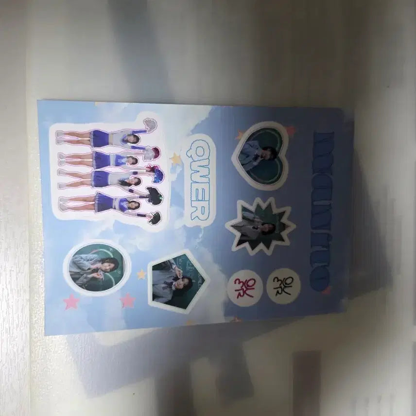 [BUNJANG] Pop-up Addiction Postcard &amp; Sticker Set / qwer 팝업중독 엽서, 스티커 판매