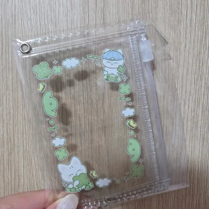 [BUNJANG] Kickflip Photocard Holder &amp; Pouch (Sealed) / [미개봉] 킥플립 계훈_포카홀더 및 파우치