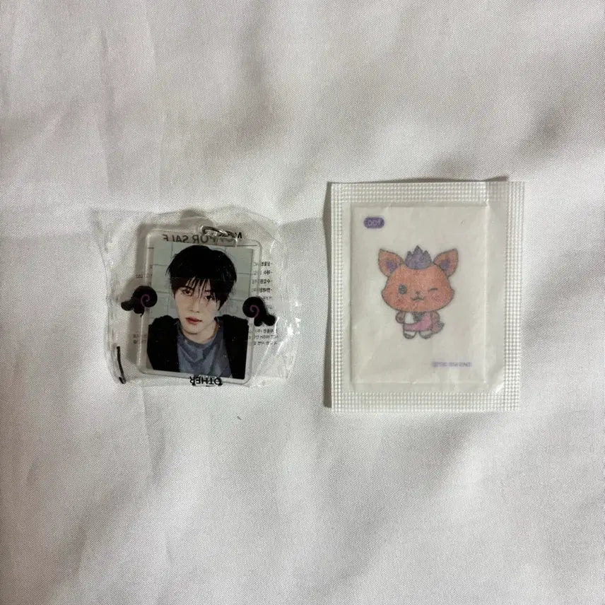 [BUNJANG] NCT WISH Sion Anteros Keyring / 엔위시 엔시티위시 오시온 시오닝 안테로스 키링 띠부씰 탈덕처분 양도 판매