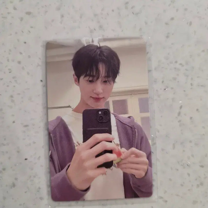 [BUNJANG] Byeon Woo Seok Official Goods Acrylic Keyring Photocard / 변우석 공식 굿즈 아크릴 키링 포카