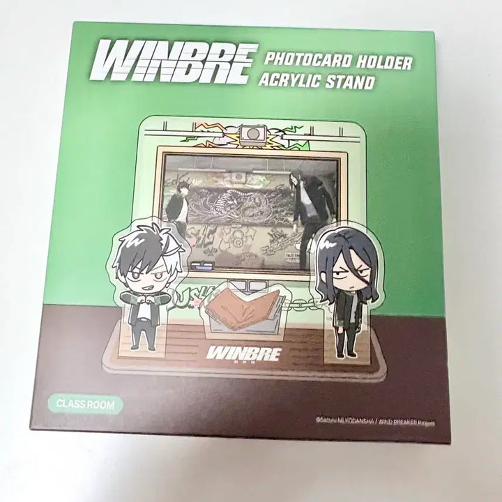 [BUNJANG] WINBRE Acrylic Photocard Holder Stand / 윈브레 아크릴 포카 홀더 스탠드 교실 단순개봉