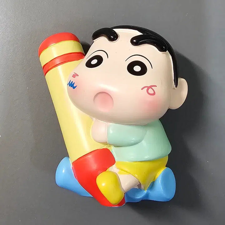 [BUNJANG] Crayon Shin-chan 5-Piece Figure Set / [짱구] 짱구 피규어 5종 - 일괄