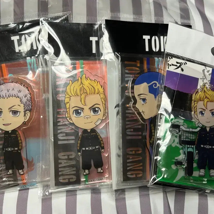 [BUNJANG] Tokyo Revengers Mini Acrylic Standee Bundle Set / 가격내림!! 도리벤 미니 아크릴 4개 일괄판매 공굿