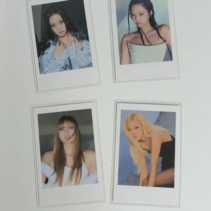 [BUNJANG] BLACKPINK Ktown4u K4U Polaroid Photocard Set / 블랙핑크 데드라인 케타포 K4U 폴라로이드 포카 4장 세트