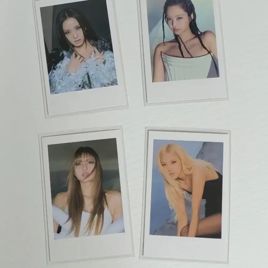 [BUNJANG] BLACKPINK Ktown4u K4U Polaroid Photocard Set / 블랙핑크 데드라인 케타포 K4U 폴라로이드 포카 4장 세트