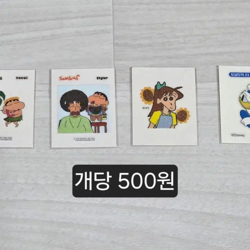 [BUNJANG] Pokemon &amp; Crayon Shin-chan Stickers (Tti-bbu-ssil) / 포켓몬, 짱구 띠부씰