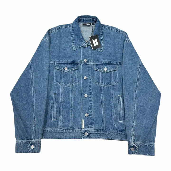 [BUNJANG] BTS Jin Run BTS Denim Jacket L / BTS 방탄 진 런석진 투어 고양 데님 자켓 L