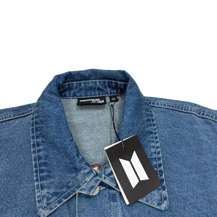 [BUNJANG] BTS Jin Run BTS Denim Jacket L / BTS 방탄 진 런석진 투어 고양 데님 자켓 L