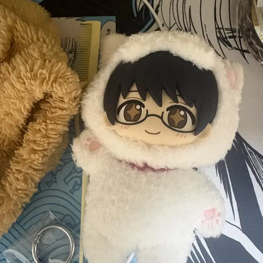 [BUNJANG] Gintama Shinpachi Soft Plush Doll / 은혼 소프누이 신파치