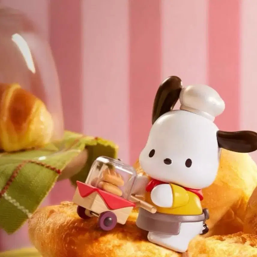 [BUNJANG] Sanrio Popy Corgi Pastry Chef Figure / 산리오 미니소 페스츄리 셰프 포챠코 피규어