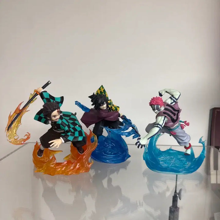 [BUNJANG] Demon Slayer SEGA x Crosslink Tanjiro Giyu Akaza Figure Bundle / 귀멸의칼날 세가 xrosslink 탄지로 기유 아카자 피규어 일괄