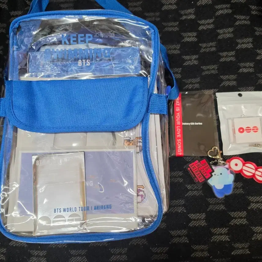 [BUNJANG] BTS Busan Arirang Concert Sealed Samsung Phone Strap Keychain Bundle Set / 방탄소년단 부산 미개봉 역조공