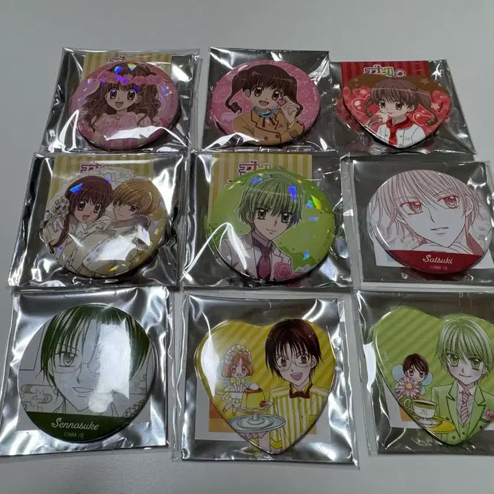 [BUNJANG] Yumeiro Patissiere Can Badge Bundle Set / 꿈빛파티시엘 캔뱃지 일괄