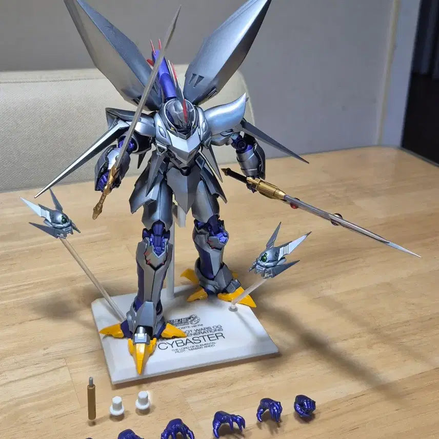 [BUNJANG] Bandai Composite Ver. Ka Cybuster Action Figure / 피규어/ 반다이 G.F.F 컴포짓 버카 사이바스터