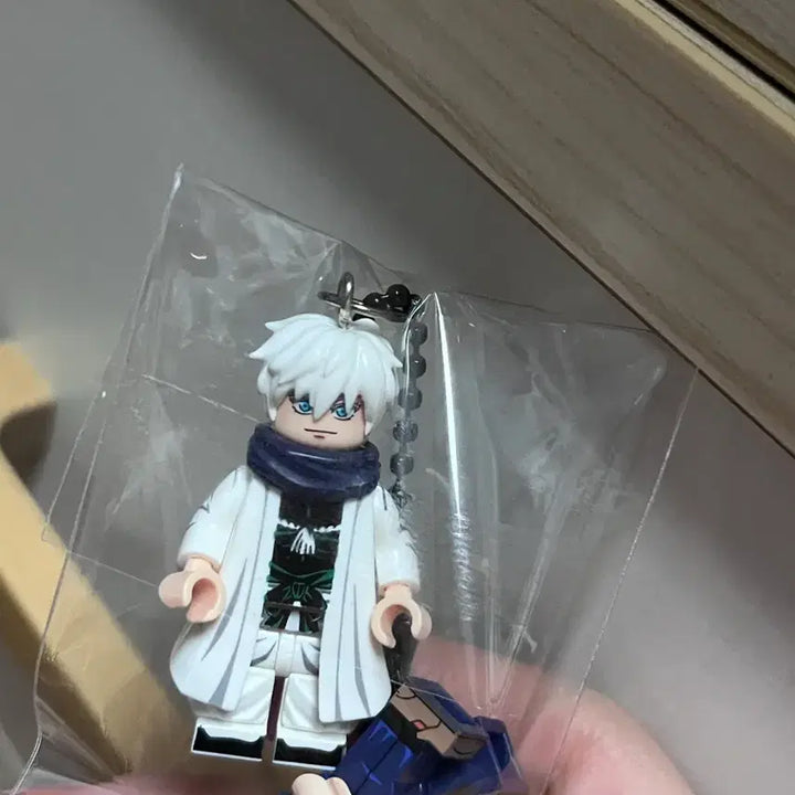[BUNJANG] Jujutsu Kaisen Fushiguro Megumi &amp; Gojo Satoru Lego Keychain Bundle / 주술회전 레고 키링 후시구로 메구미 고죠 사토루 일괄