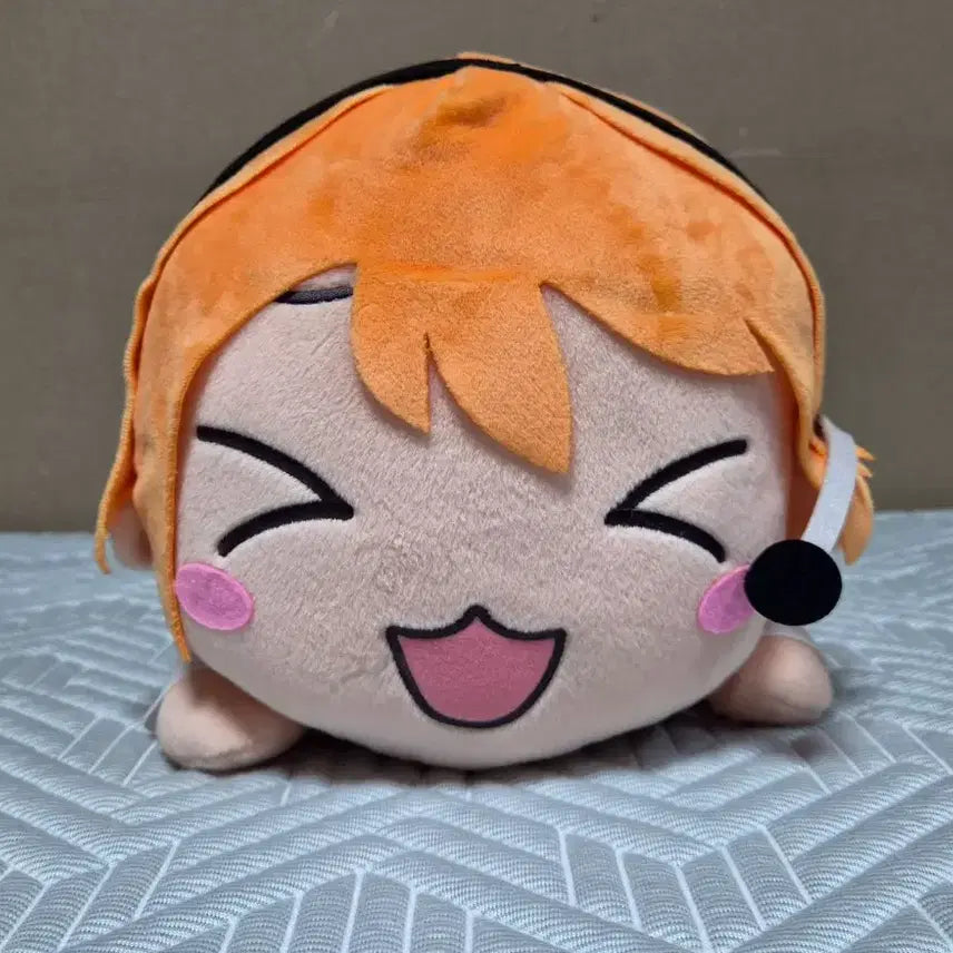 [BUNJANG] Love Live! Rin Hoshizora Sega Collaboration Jumbo Nesoberi Plush Doll / 러브라이브 호시조라 린 인형