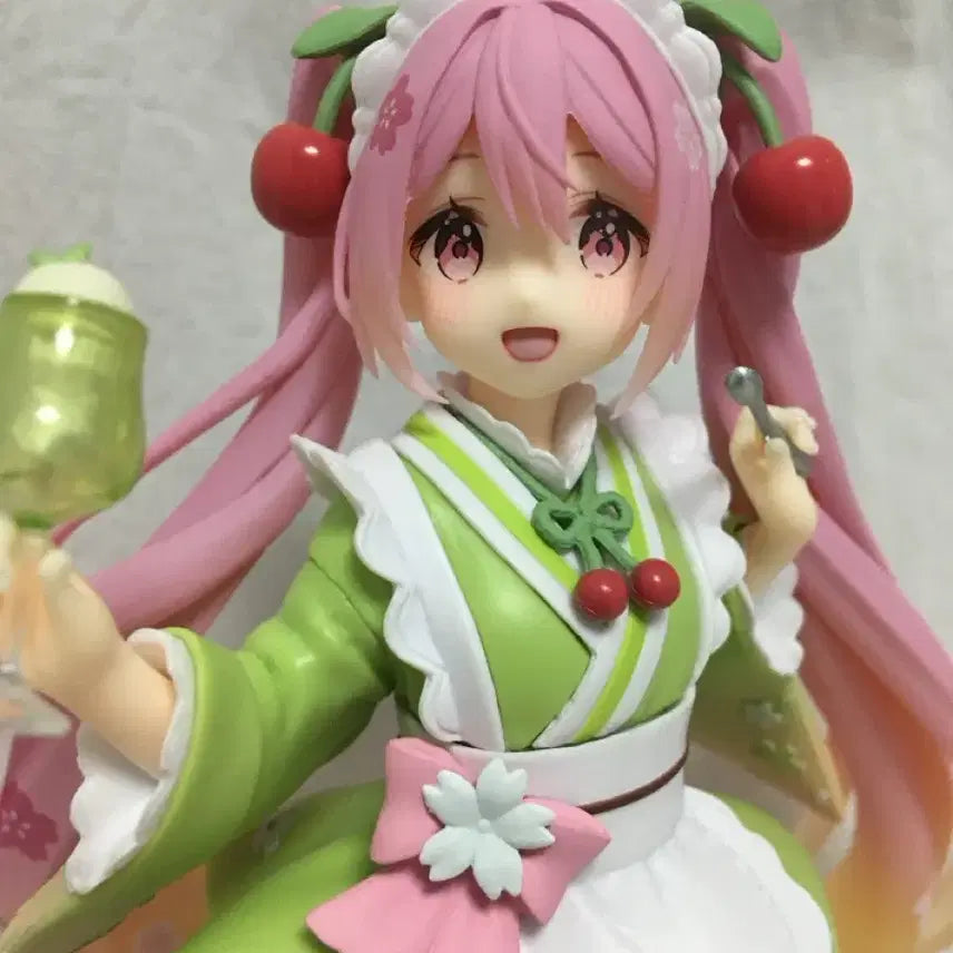 [BUNJANG] Taito Hatsune Miku Sakura Miku Japanese Style Teahouse Limited Edition Figure / 오늘까지)하츠네미쿠 타이토 한정판 사쿠라미쿠 일본풍 찻집피규어