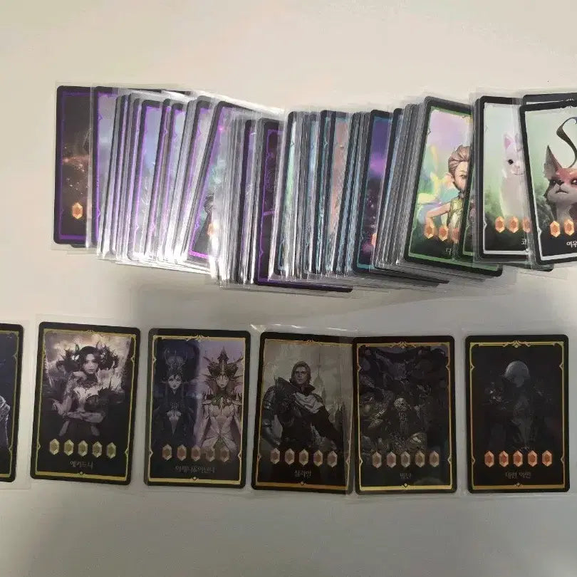 [BUNJANG] Lost Ark Collection Cards 57 Types Bundle / 로스트아크 컬렉션카드 57종 일괄 로스트아크 카드