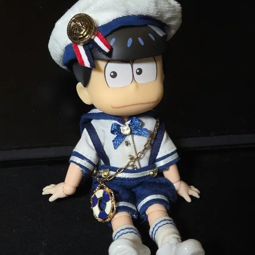 [BUNJANG] Custom Karamatsu Nendoroid Figure with Obitsu Body and Outfits Bundle Set / 커스텀 카라마츠 피규어
