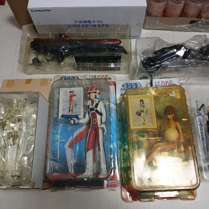 [BUNJANG] Macross, Final Fantasy, Space Battleship Yamato Bundle Set Figures / 마크로스,파이널 판타지, 우주전함 야마토 일괄판매