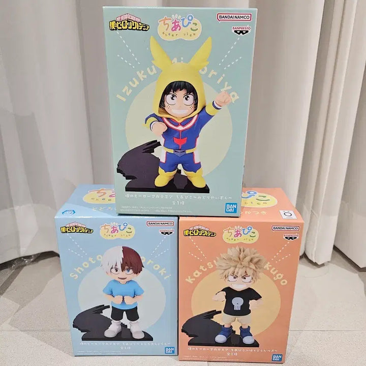 [BUNJANG] My Hero Academia ChibiPico Figure 3-Set (Sealed) / (미개봉)나의 히어로 아카데미아 치아피코 피규어 3종 세트