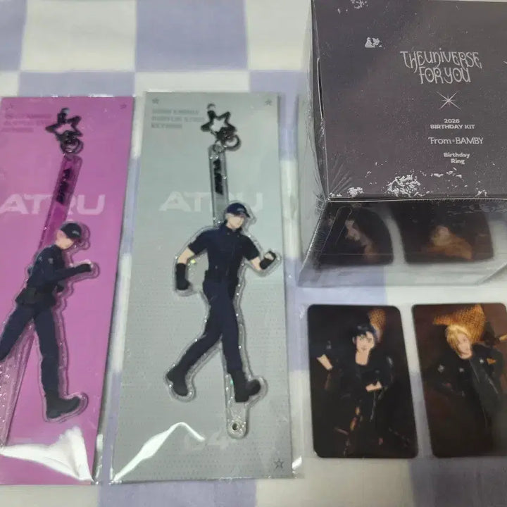 [BUNJANG] Bambi Birthday Kit + Bambi, Eunho Bonsebij Collection Bundle Set / (미개봉) 밤비 생일 키트+밤비,은호 본세비지 스틱 키링 일괄 양도