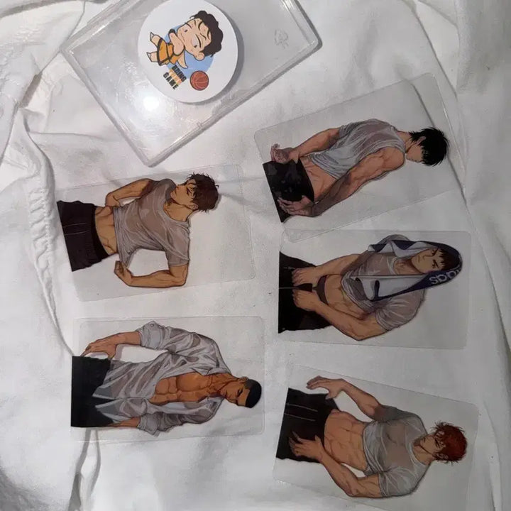 [BUNJANG] Slam Dunk "Nongba" Transparent Photocard Set / 슬램덩크 농바님 투명포카세트