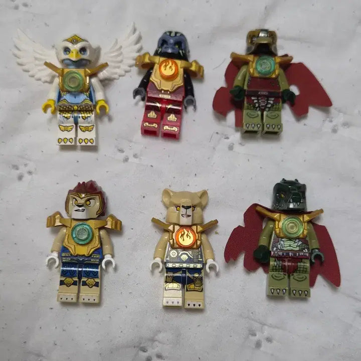 [BUNJANG] LEGO Legends of Chima Figures (Set of 8) / 레고 키마 피규어 6종