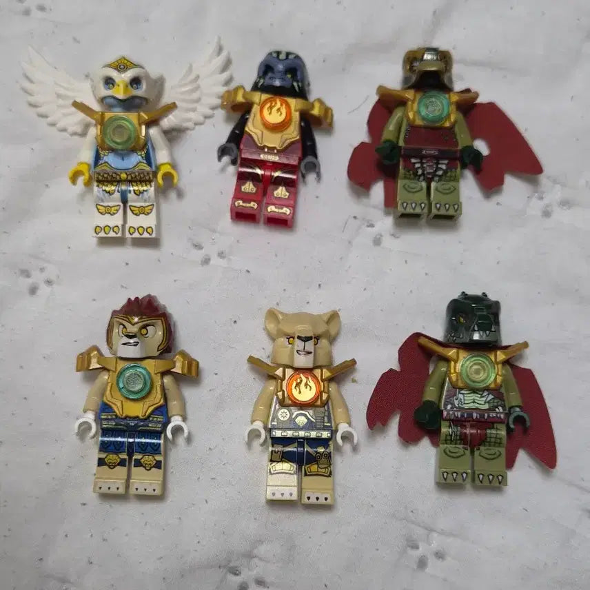 [BUNJANG] LEGO Legends of Chima Figures (Set of 8) / 레고 키마 피규어 6종