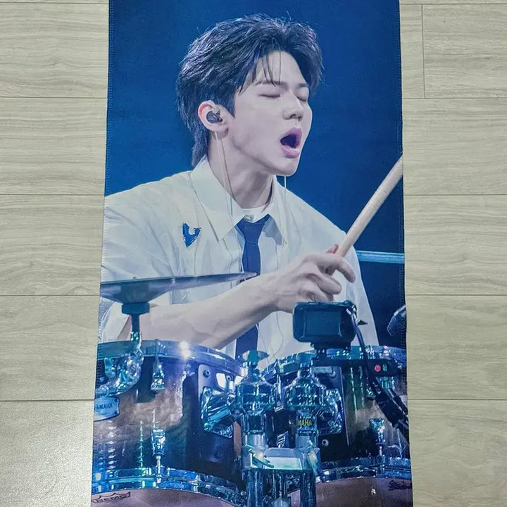 [BUNJANG] DAY6 Dowoon Navy Reflective Slogan / 원가이하) 데이식스 도운 반사 슬로건 네이비