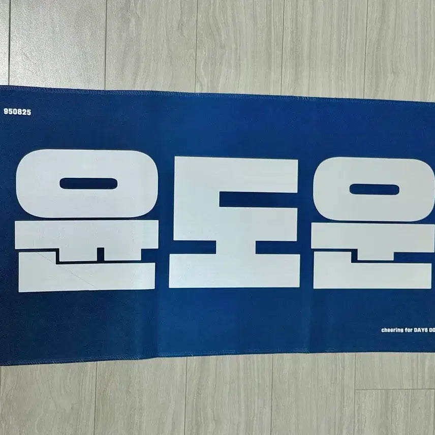 [BUNJANG] DAY6 Dowoon Navy Reflective Slogan / 원가이하) 데이식스 도운 반사 슬로건 네이비