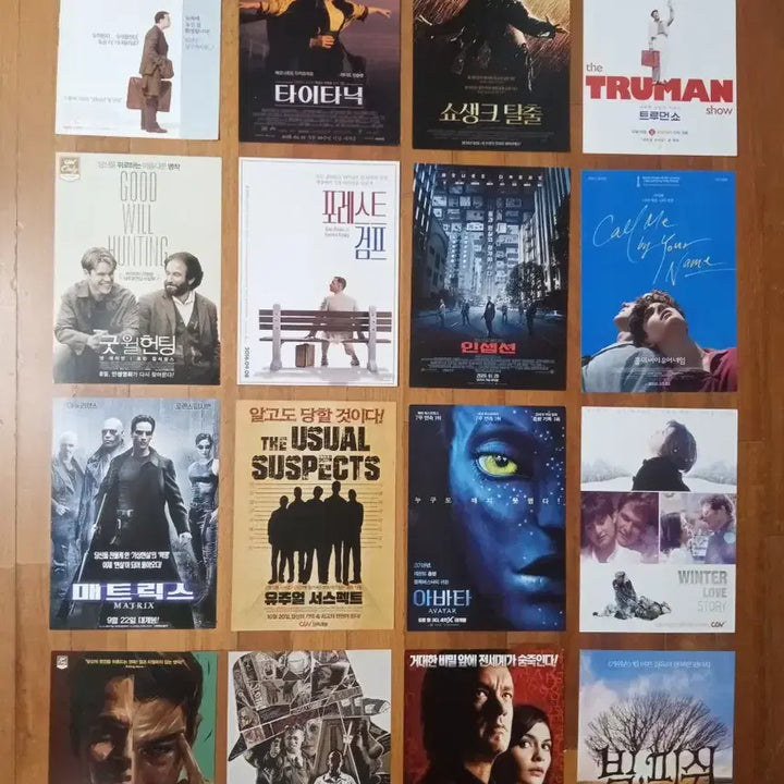 [BUNJANG] Movie Pamphlet Poster Flyer Set (Various Sizes) / 영화팜플렛 포스터 전단지 외국한국5000 상품사진중 1장골라서 5천원