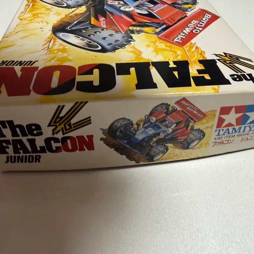 [BUNJANG] Tamiya Mini 4WD The Falcon Jr. (Box Only) - First Edition / 박스만)타미야 미니카 더팔콘 팔콘 주니어 소록띠 초판 18006