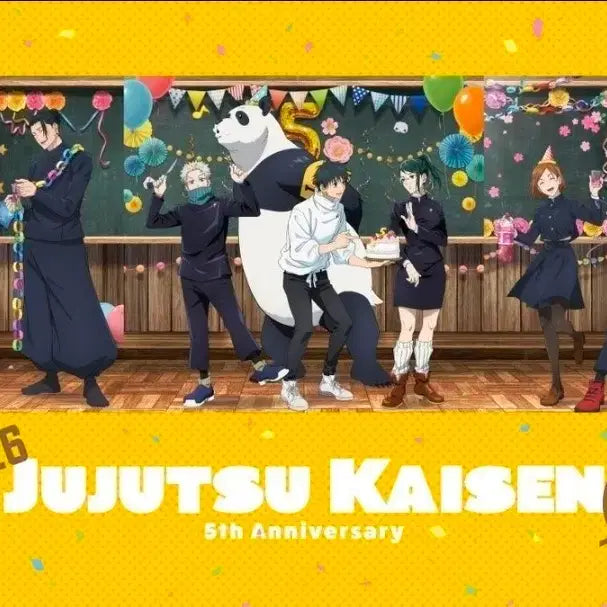 [BUNJANG] Jujutsu Kaisen 5th Anniversary Cafe Collaboration Random Keychain &amp; Coaster Set / 주술회전 카페 2026 5주년 카페 콜라보 랜덤키링,코스터 판매