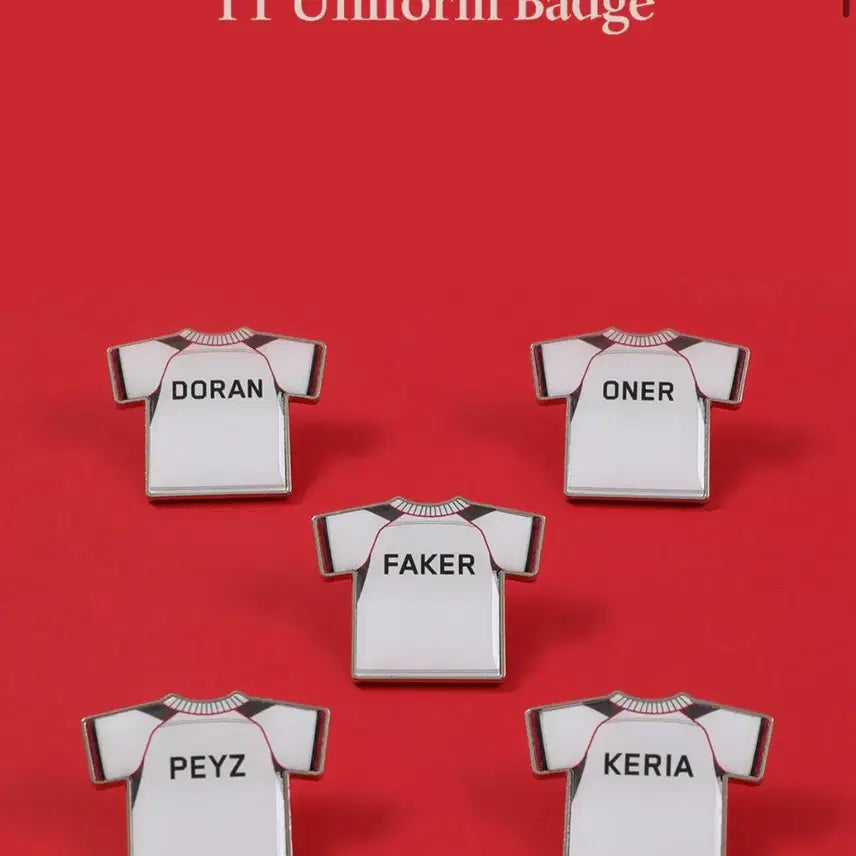 [BUNJANG] T1 Esports Uniform Badge (Owner) / T1 유니폼 뱃지 (오너)
