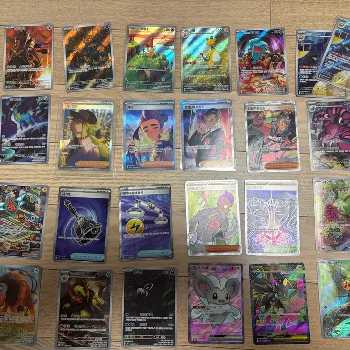 [BUNJANG] Pokemon Cards Bundle Set (117 Cards) / 포켓몬 카드 117장 일괄 싸게올려요
