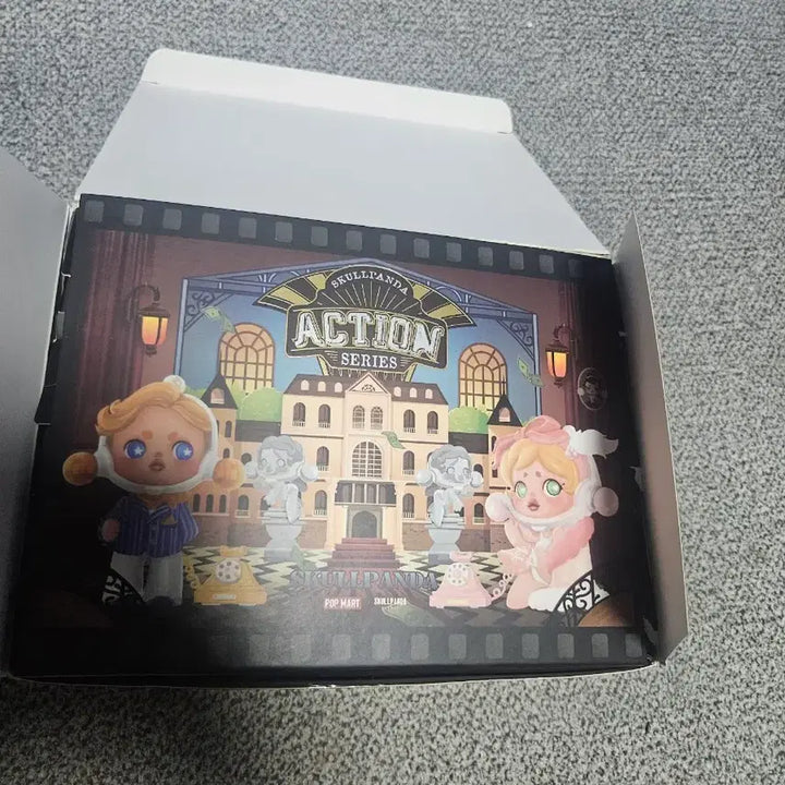 [BUNJANG] Pop Mart Skullpanda Action Cut Full Box (Unsealed Box) / 팝마트 스컬판다 액셧컷 한박스
