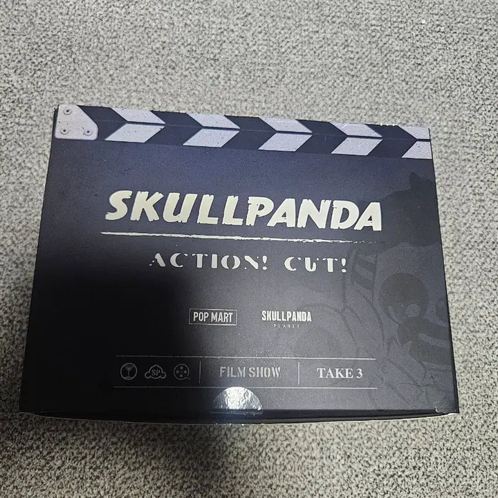 [BUNJANG] Pop Mart Skullpanda Action Cut Full Box (Unsealed Box) / 팝마트 스컬판다 액셧컷 한박스
