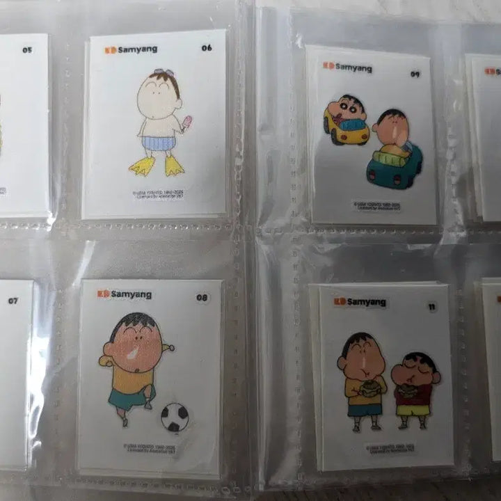 [BUNJANG] Crayon Shin-chan Paenggu 30-Piece Sticker Set / 맹구 띠부씰