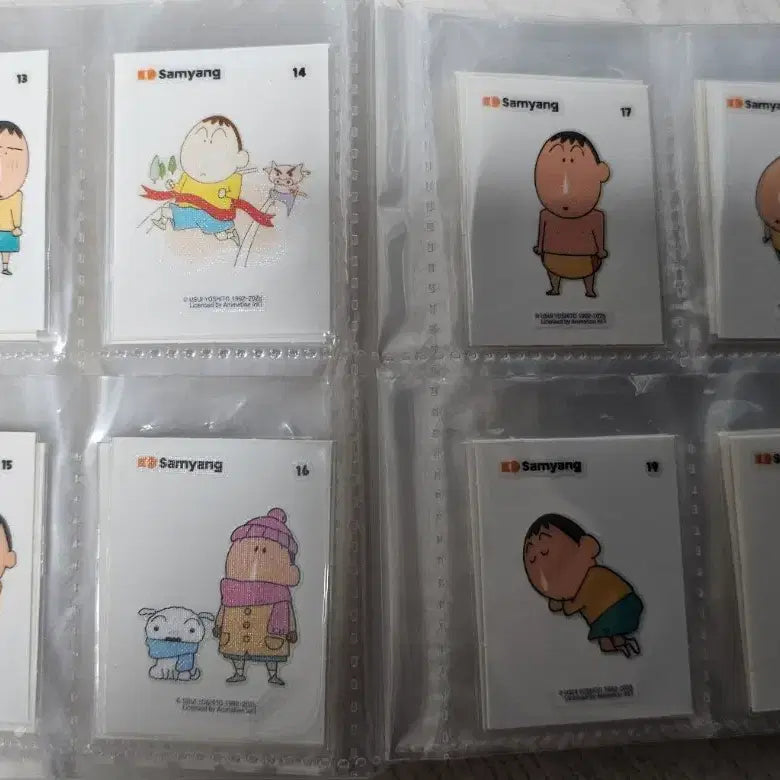 [BUNJANG] Crayon Shin-chan Paenggu 30-Piece Sticker Set / 맹구 띠부씰