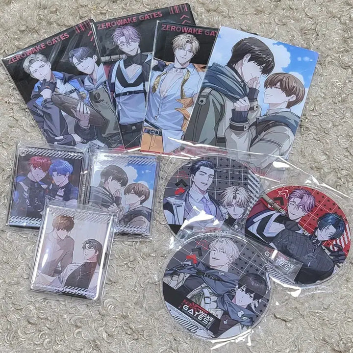 [BUNJANG] Zero Wake Gate Acrylic Coaster, Corottta, Big Clear Card Bundle Set / 제로웨이크게이트 제웨게 아크릴  코스터, 코롯타,빅 클리어 카드 일괄