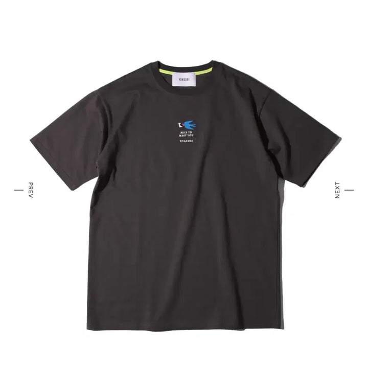 [BUNJANG] M (Medium) Yoasobi Tsubame T-shirt - Light Black / [새상품] [M] 요아소비 츠바메 티셔츠 라이트 블랙