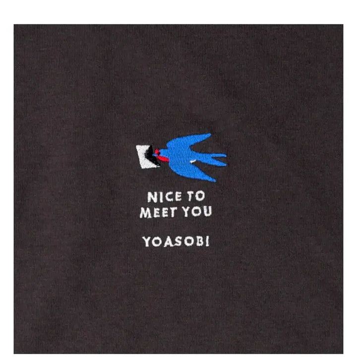 [BUNJANG] M (Medium) Yoasobi Tsubame T-shirt - Light Black / [새상품] [M] 요아소비 츠바메 티셔츠 라이트 블랙