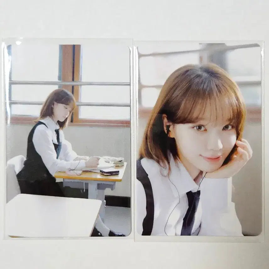[BUNJANG] LE SSERAFIM Kim Chaewon School Days Photocard Bundle Set / 르세라핌 김채원 스쿨데이즈 포카 일괄
